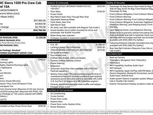 New 2026 GMC Sierra 1500 Pro w/ Pro Value Package AWD/4WD image 36