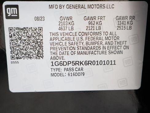Certified 2024 Cadillac CT5 Sport RWD image 28