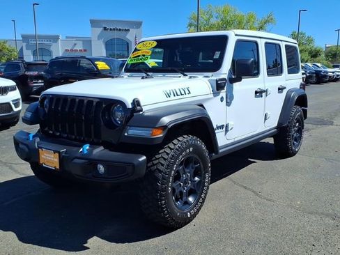 Certified 2023 Jeep Wrangler Unlimited w/ Sun & Screen Package AWD/4WD image 3