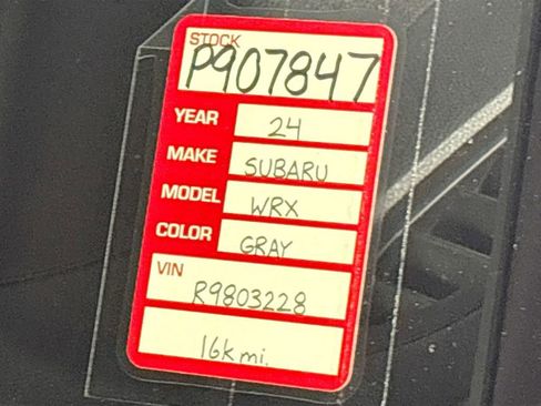 Used 2024 Subaru WRX image 24