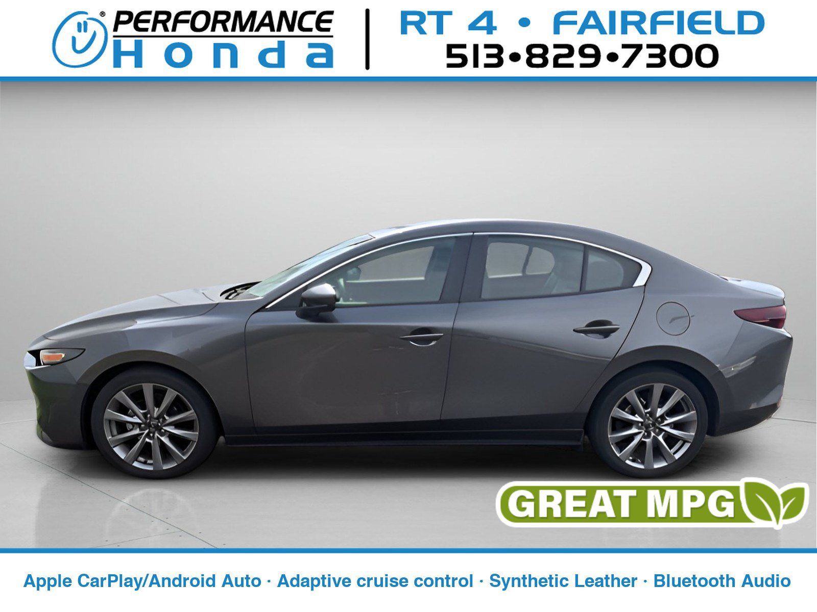 Used 2021 MAZDA MAZDA3 s FWD image 1