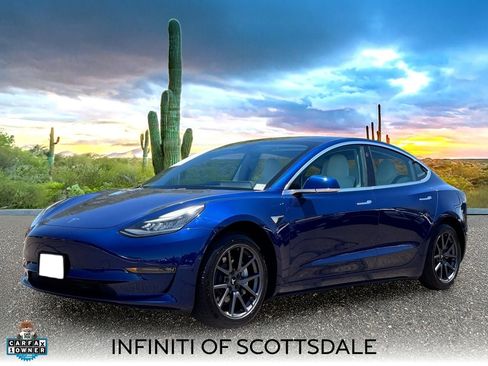 Used 2019 Tesla Model 3 Long Range AWD/4WD image 1