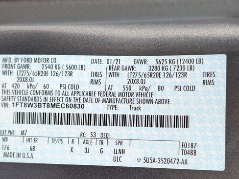 Certified 2021 Ford F350 Lariat w/ Lariat Ultimate Package AWD/4WD image 26