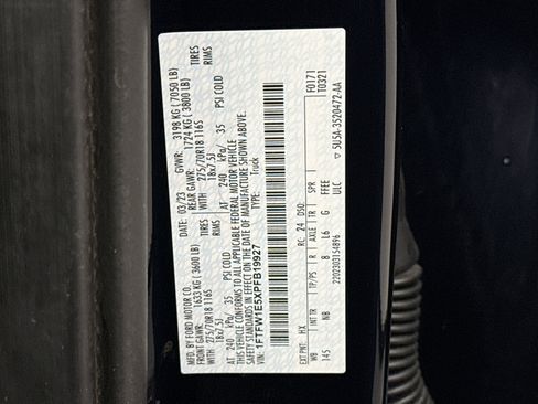 Used 2023 Ford F150 Tremor w/ Equipment Group 402A High image 22