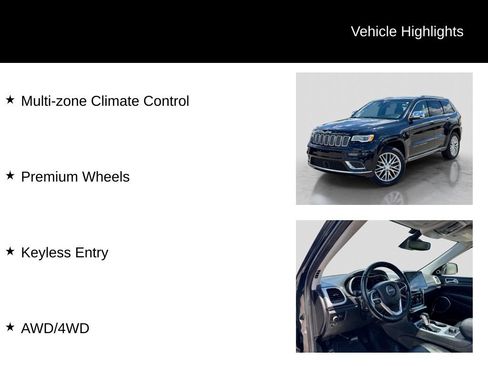 Used 2018 Jeep Grand Cherokee Summit AWD/4WD image 11