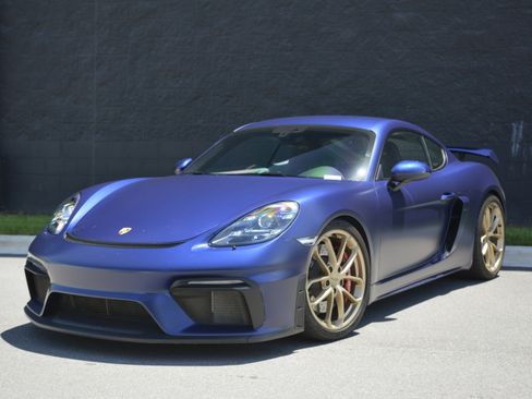Certified 2022 Porsche 718 Cayman GT4 RWD image 36