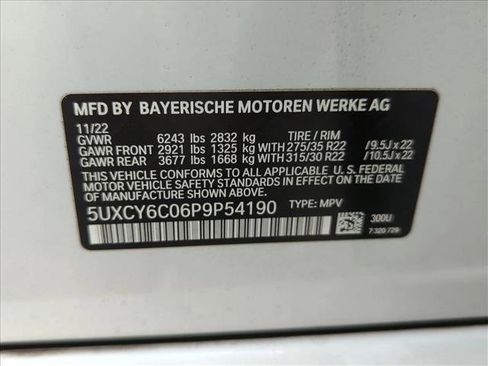 Used 2023 BMW X6 xDrive40i w/ Executive Package image 15