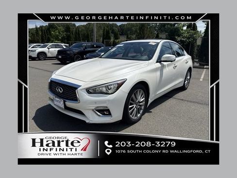 Certified 2023 INFINITI Q50 Luxe w/ Cargo Package AWD/4WD image 1