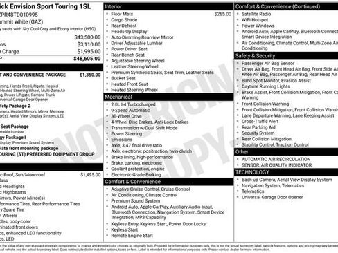 New 2026 Buick Envision Sport Touring AWD/4WD image 39