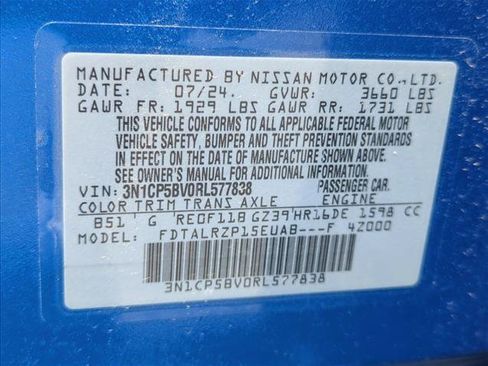 Used 2024 Nissan Kicks S FWD image 26