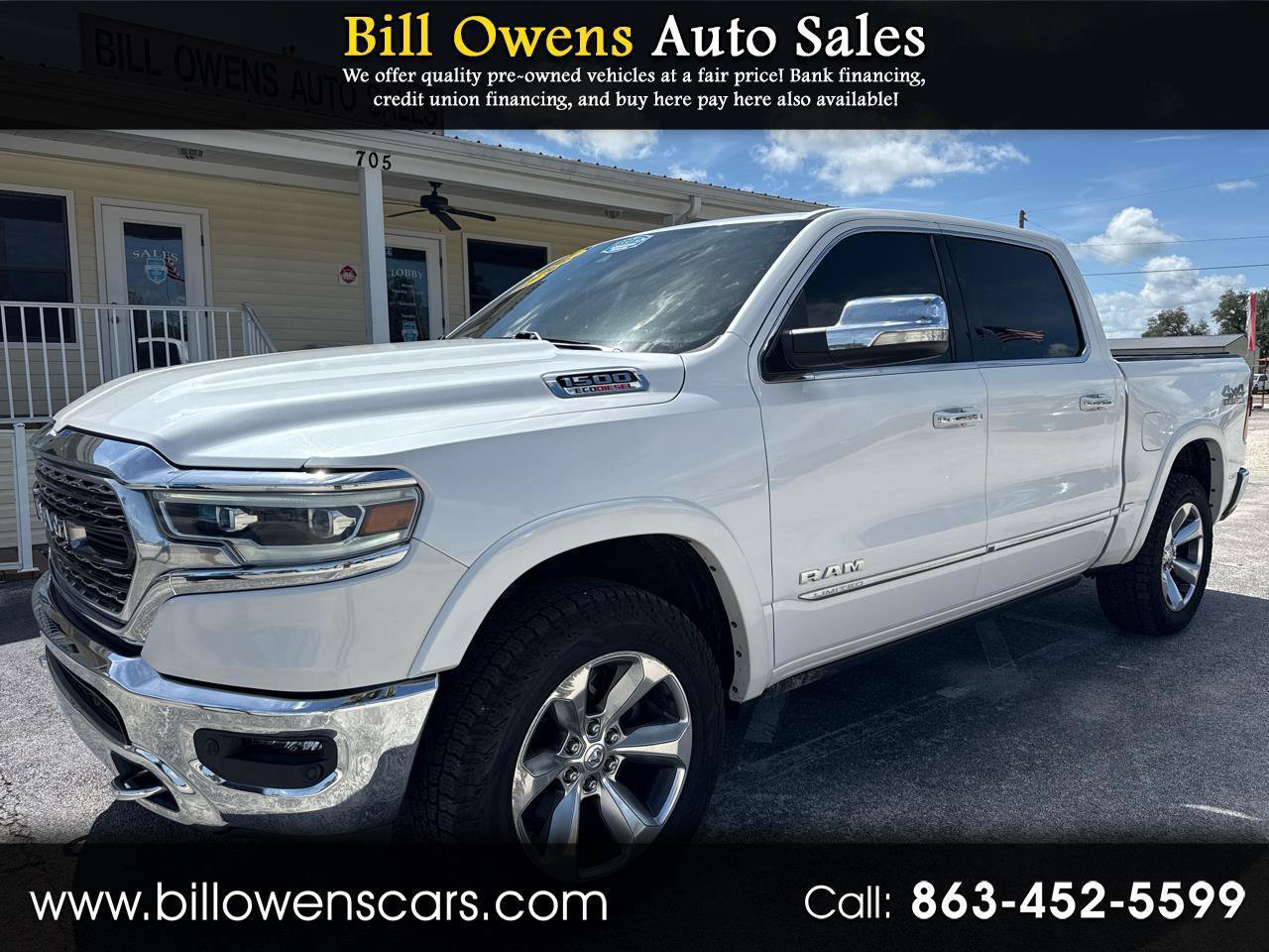 Used 2021 RAM 1500 Limited w/ Off Road Group AWD/4WD image 1