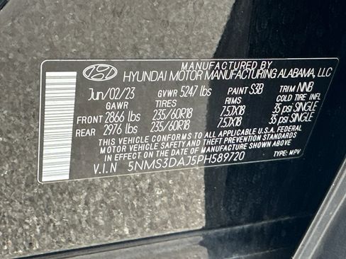 Used 2023 Hyundai Santa Fe SEL w/ Premium Package AWD/4WD image 32
