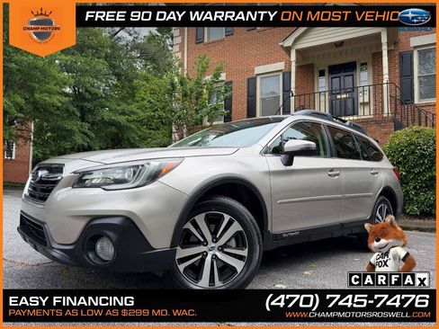 Used 2019 Subaru Outback 2.5i Limited AWD/4WD image 1