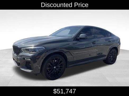 Used 2021 BMW X6 M50i w/ Executive Package AWD/4WD image 3