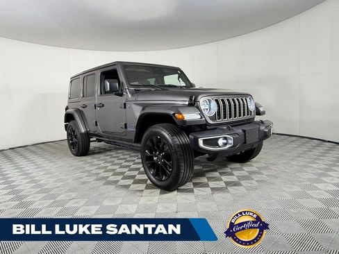 Used 2025 Jeep Wrangler Unlimited Sahara w/ Safety Group AWD/4WD image 1