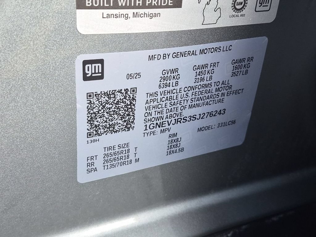 Used 2025 Chevrolet Traverse Z71 AWD/4WD image 35