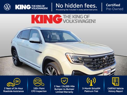 Certified 2024 Volkswagen Atlas Cross Sport SEL Premium R-Line AWD/4WD image 1