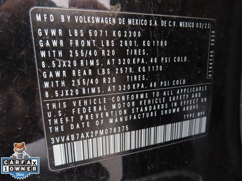Certified 2023 Volkswagen Tiguan SEL R-Line AWD/4WD image 31