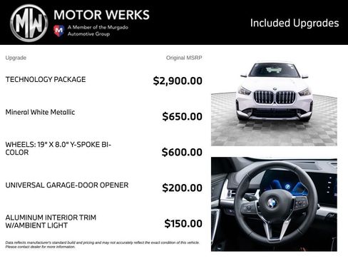 New 2026 BMW X1 xDrive28i w/ Technology Package AWD/4WD image 4