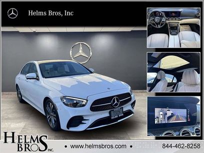 Certified 2022 Mercedes-Benz E 350 4MATIC Sedan