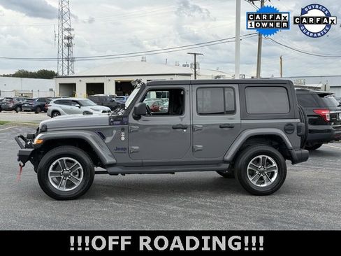 Used 2021 Jeep Wrangler Unlimited Sahara w/ Uconnect 4C Nav & Sound Group image 5