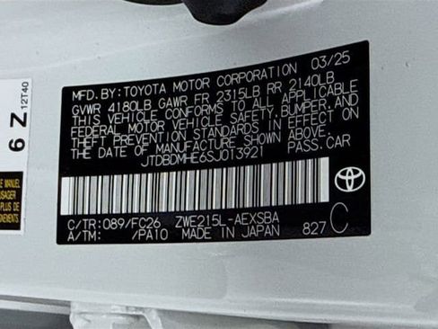 Certified 2025 Toyota Corolla SE w/ SE Premium Package image 30