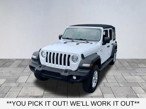 Certified 2021 Jeep Wrangler Unlimited Sport AWD/4WD image 3