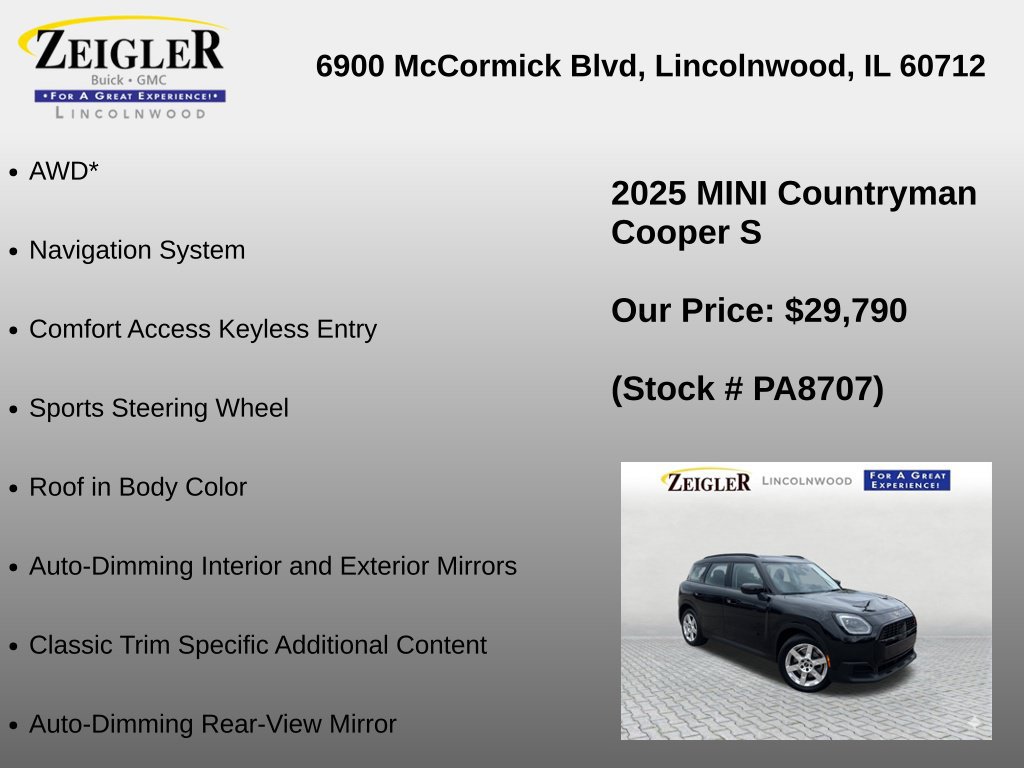Used 2025 MINI Cooper Countryman S AWD/4WD image 18