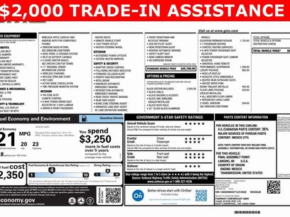 New 2026 GMC Acadia Elevation w/ Black Edition