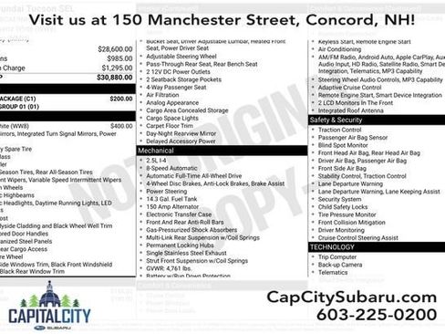 Used 2022 Hyundai Tucson SEL w/ Cargo Package AWD/4WD image 31