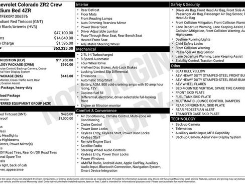 Used 2024 Chevrolet Colorado ZR2 w/ ZR2 Bison Edition AWD/4WD image 11