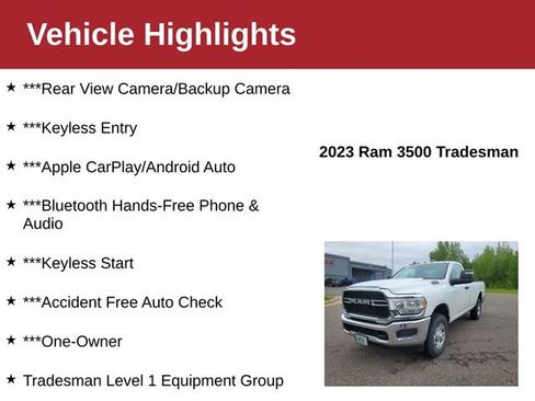 Used 2023 RAM 3500 Tradesman AWD/4WD image 4
