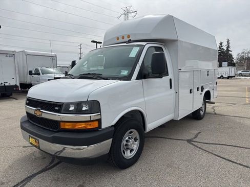 New 2025 Chevrolet Express 3500 w/ Power Convenience Package RWD image 1