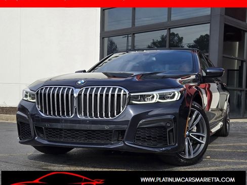 Used 2021 BMW 740i xDrive w/ M Sport Package image 1