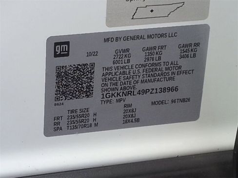 Certified 2023 GMC Acadia SLE w/ Driver Convenience Package image 30