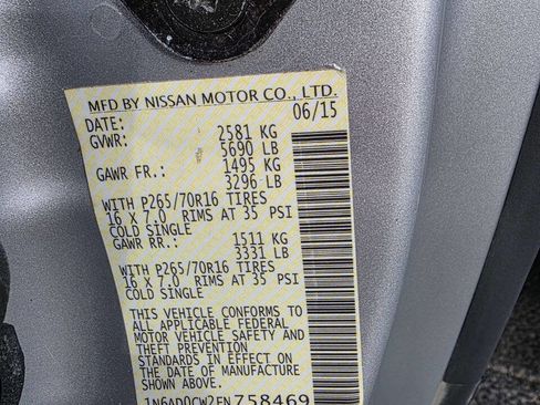 Used 2015 Nissan Frontier SV w/ SV Value Truck Package image 29