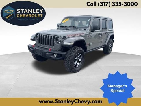 Used 2022 Jeep Wrangler Unlimited Rubicon w/ Steel Bumper Group image 1