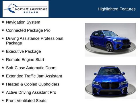Used 2023 BMW X5 M w/ Executive Package AWD/4WD image 7