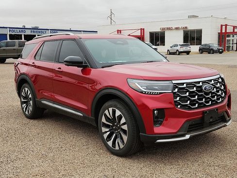 New 2026 Ford Explorer Platinum w/ LUX Leather Package AWD/4WD image 4