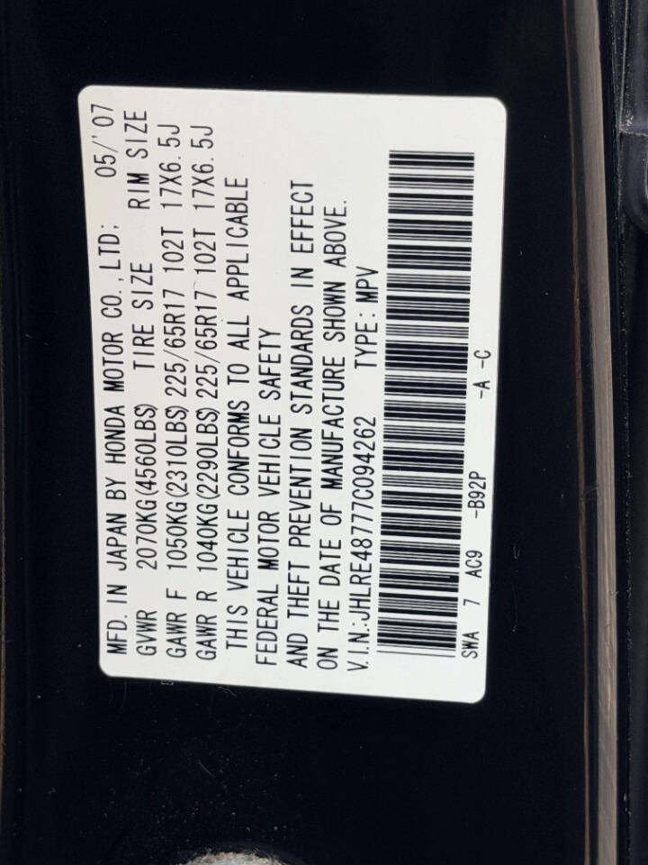 Used 2007 Honda CR-V EX-L image 16
