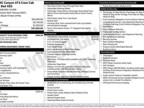 Certified 2024 GMC Canyon AT4 w/ Canyon Safety Plus Package AWD/4WD image 6