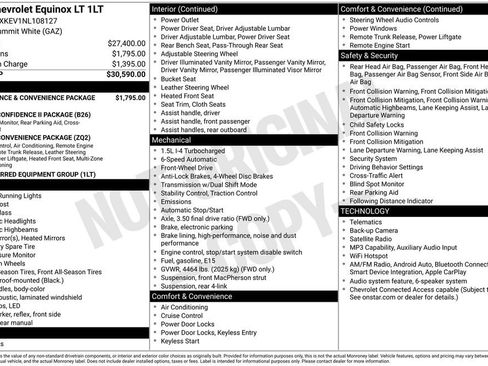Used 2022 Chevrolet Equinox LT FWD image 6