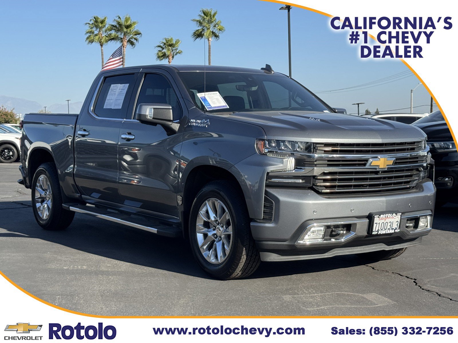 Used 2022 Chevrolet Silverado 1500 High Country w/ Technology Package AWD/4WD image 1