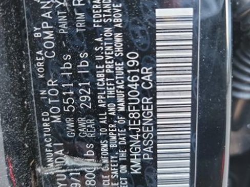 Used 2015 Hyundai Genesis 3.8 w/ Option Group 04 image 23