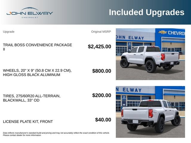 New 2026 Chevrolet Colorado Trail Boss AWD/4WD image 2