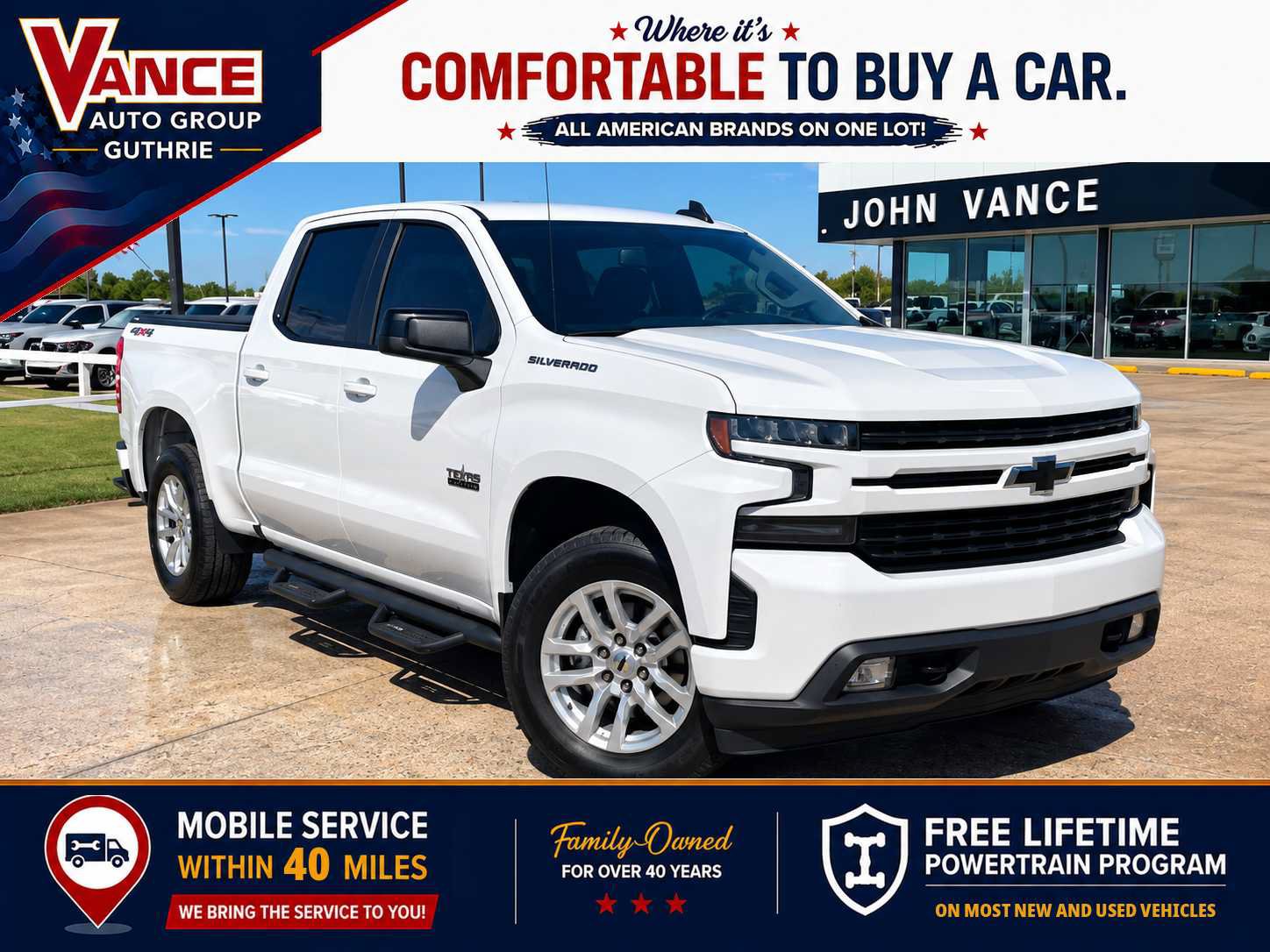 Used 2020 Chevrolet Silverado 1500 RST w/ Texas Edition AWD/4WD image 1