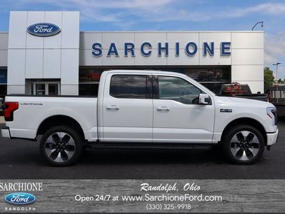 New 2025 Ford F150 Lightning Platinum