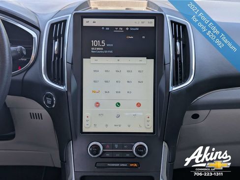 Used 2021 Ford Edge Titanium w/ Cargo Accessory Package FWD image 18