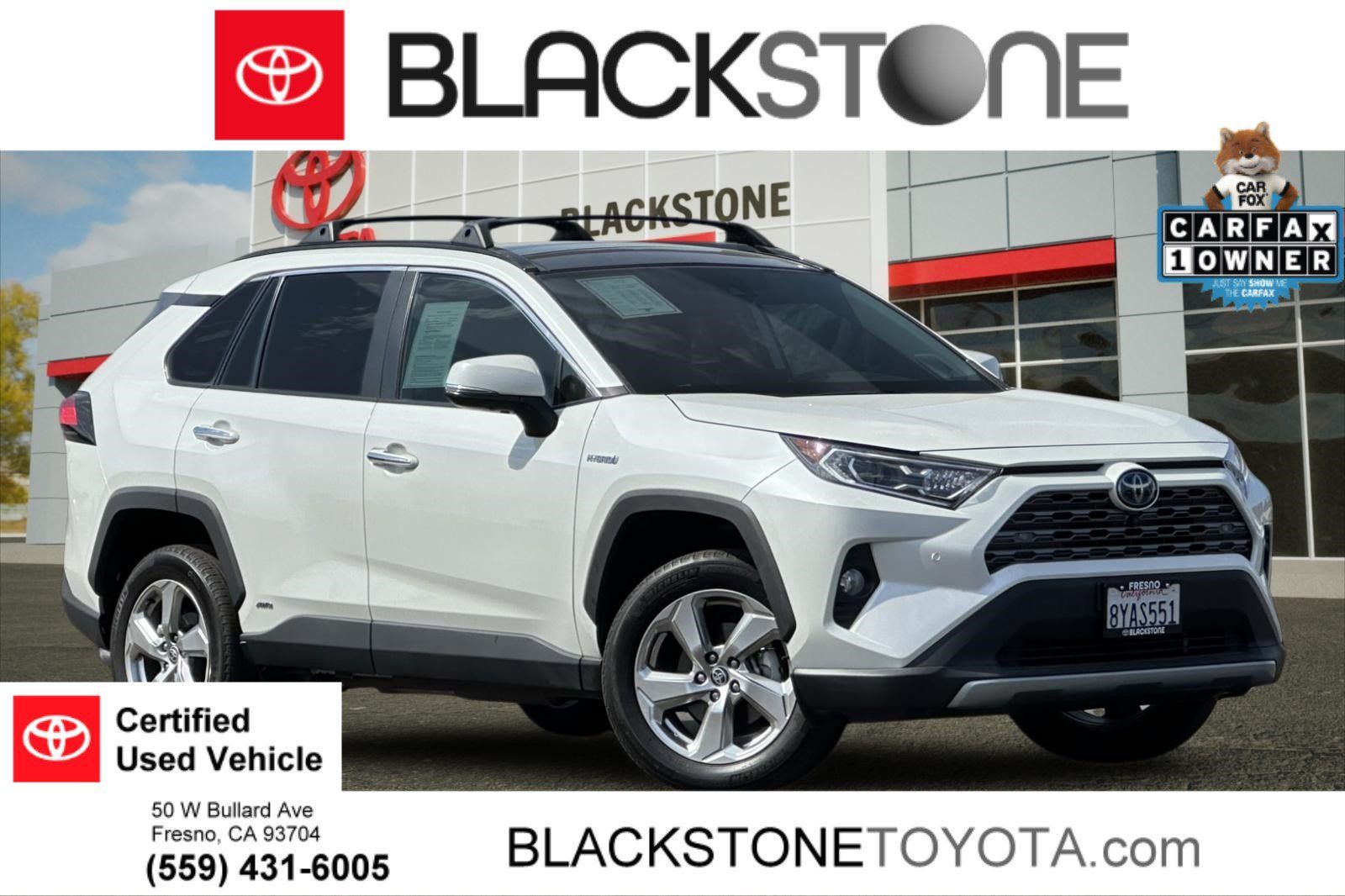 Certified 2021 Toyota RAV4 Limited AWD/4WD image 1