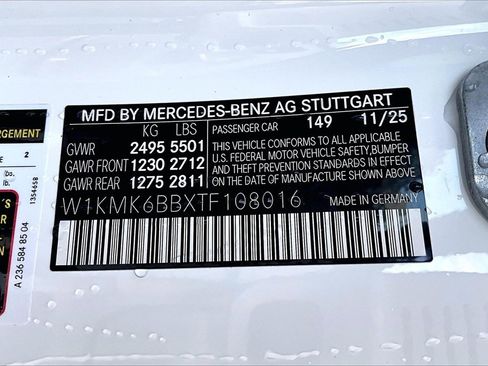 New 2026 Mercedes-Benz CLE 450 4MATIC Cabriolet image 13